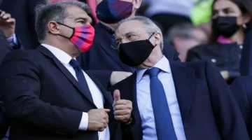 ثقة لابورتا تحفز برشلونة على تحقيق الفوز مجددًا ضد ريال مدريد في سانتياجو برنابيو